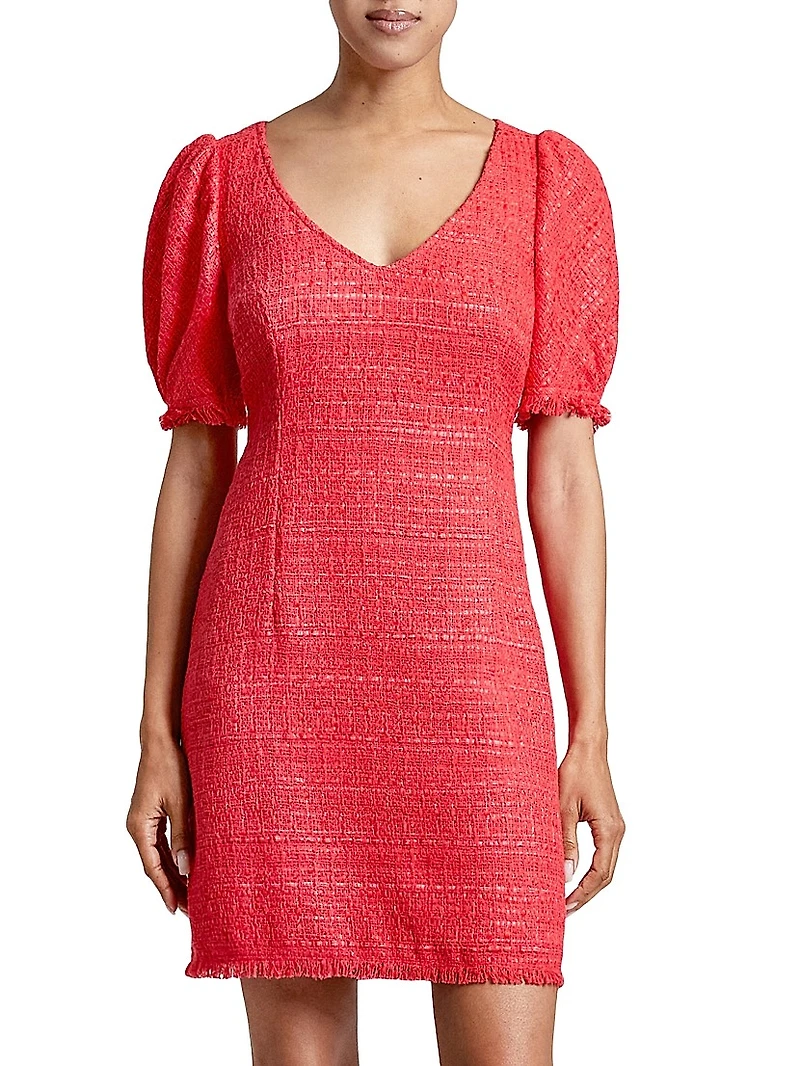 Tweed Sheath Minidress
