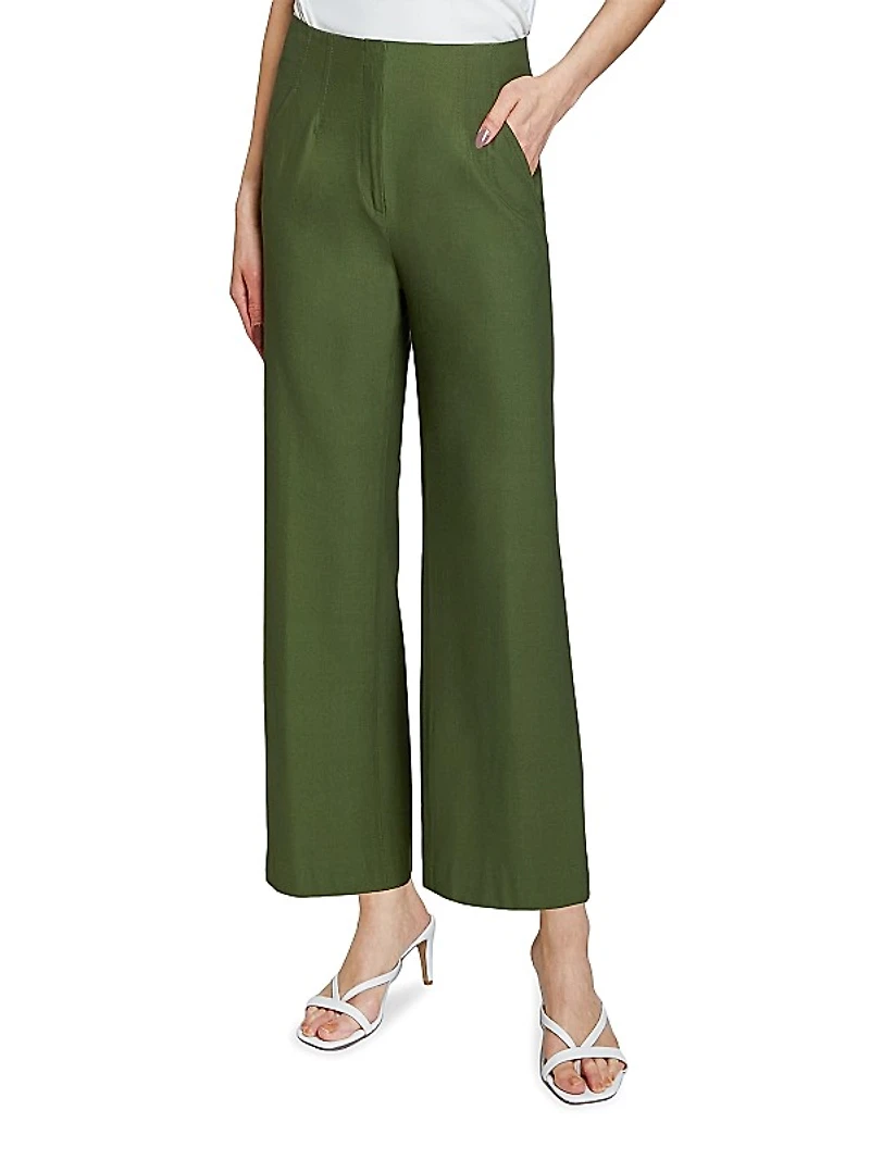 Straight-Leg Pants