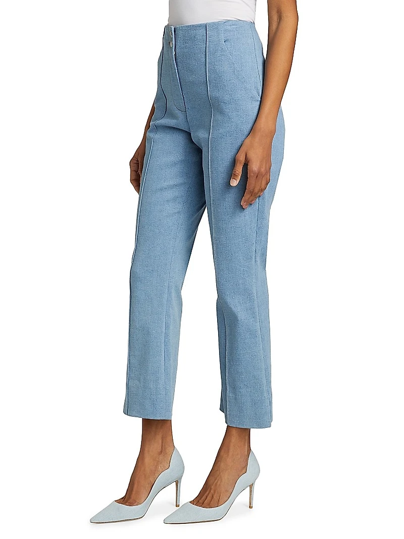 Kean Crop Denim Pants