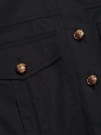 Saude Cotton Utility Shirtdress