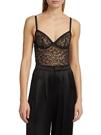 Lace Underwire Bodysuit