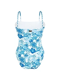Tahiti Flowers One-Piece Swimsuit