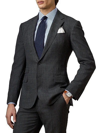 Kent Wool Single-Breasted Suit