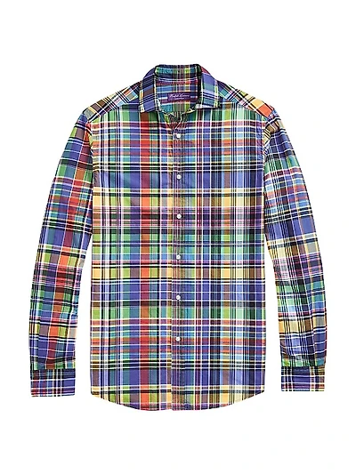 Aston Plaid Cotton Shirt