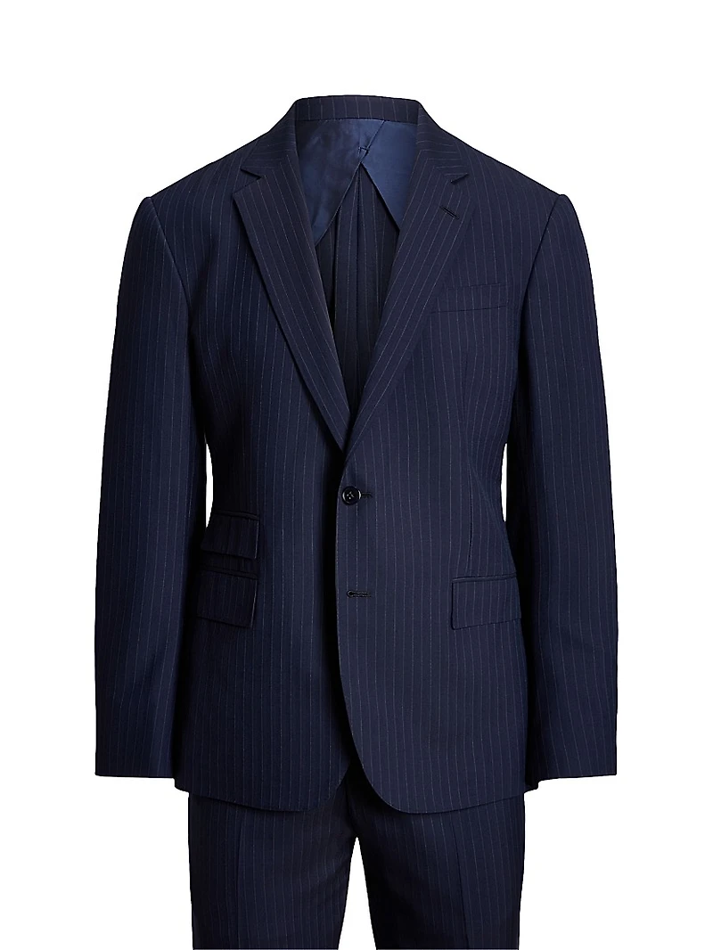 Wool Single-Breasted Suit