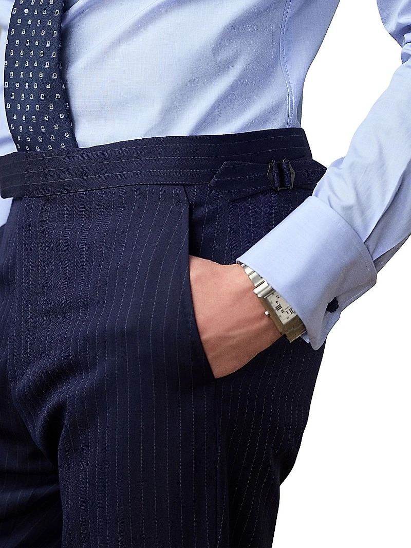 Wool Single-Breasted Suit