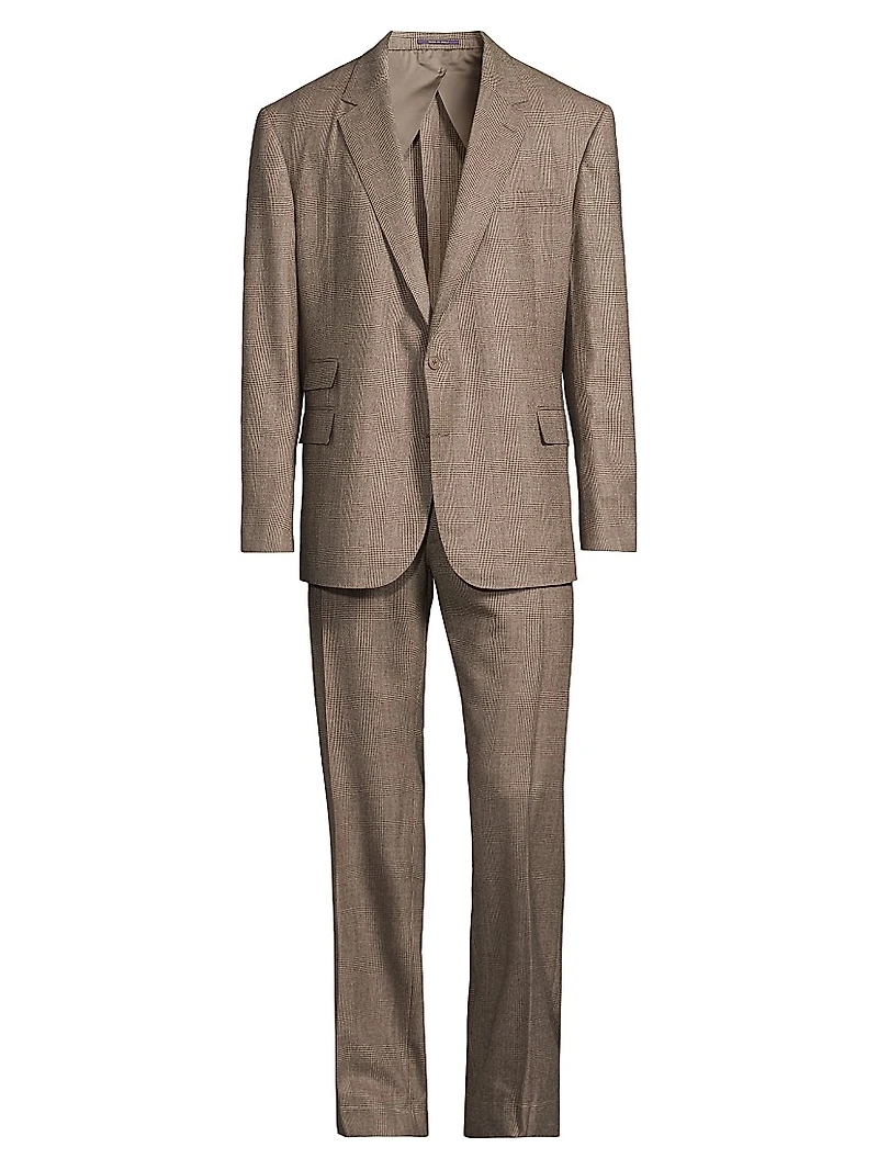 Kent Single-Breasted Wool-Cashmere Suit