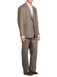 Kent Single-Breasted Wool-Cashmere Suit