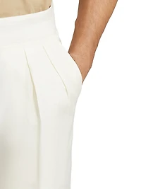 Gregory Silk & Linen-Blend Trousers