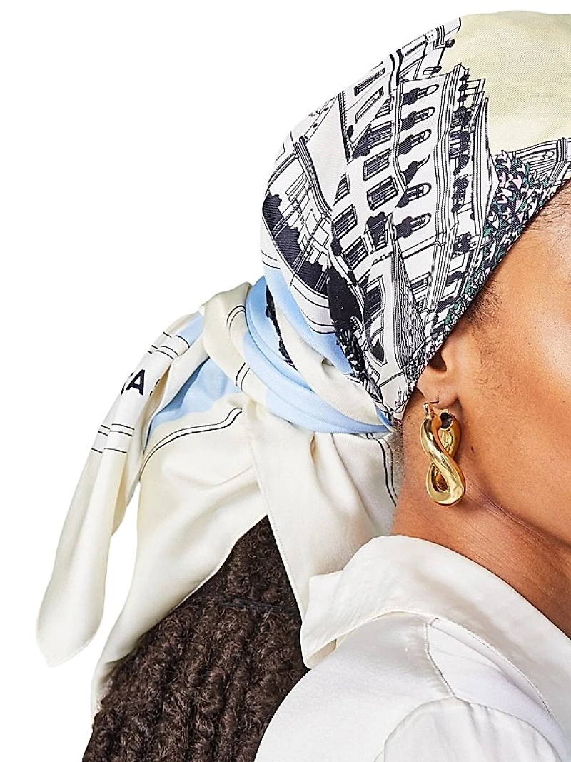 Como - Lake Como Silk Scarf