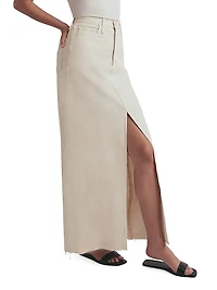 Sadie Denim Maxi Skirt