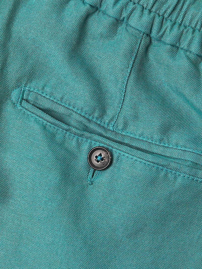 Cotton-Blend Drawstring Shorts