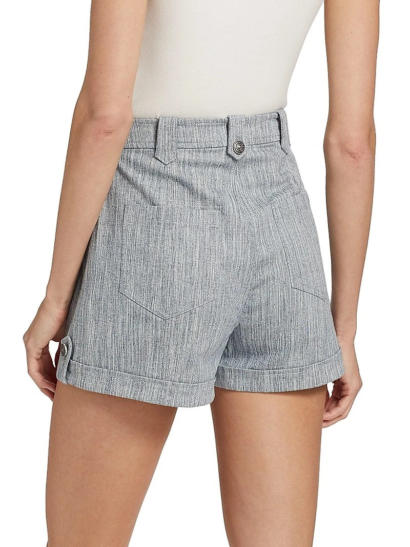 Parker Spacedye High-Rise Shorts