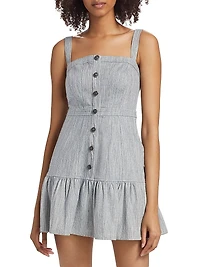 Mina Spacedye Buttoned Mindress