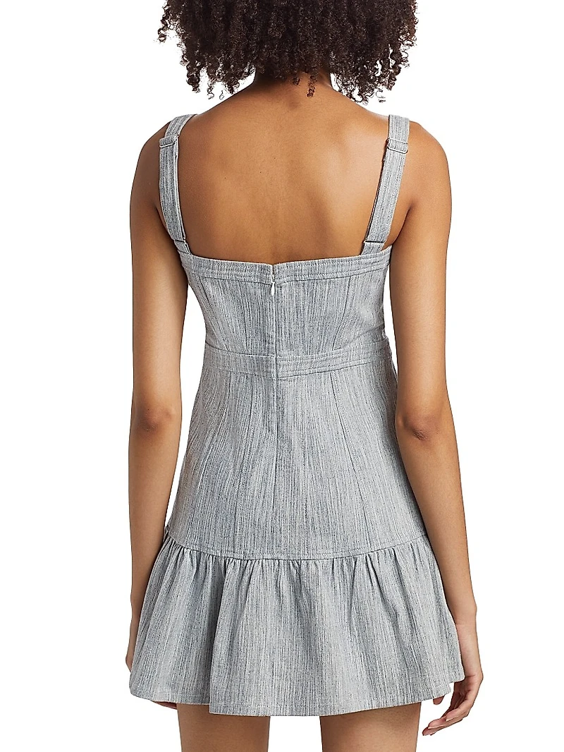 Mina Spacedye Buttoned Mindress