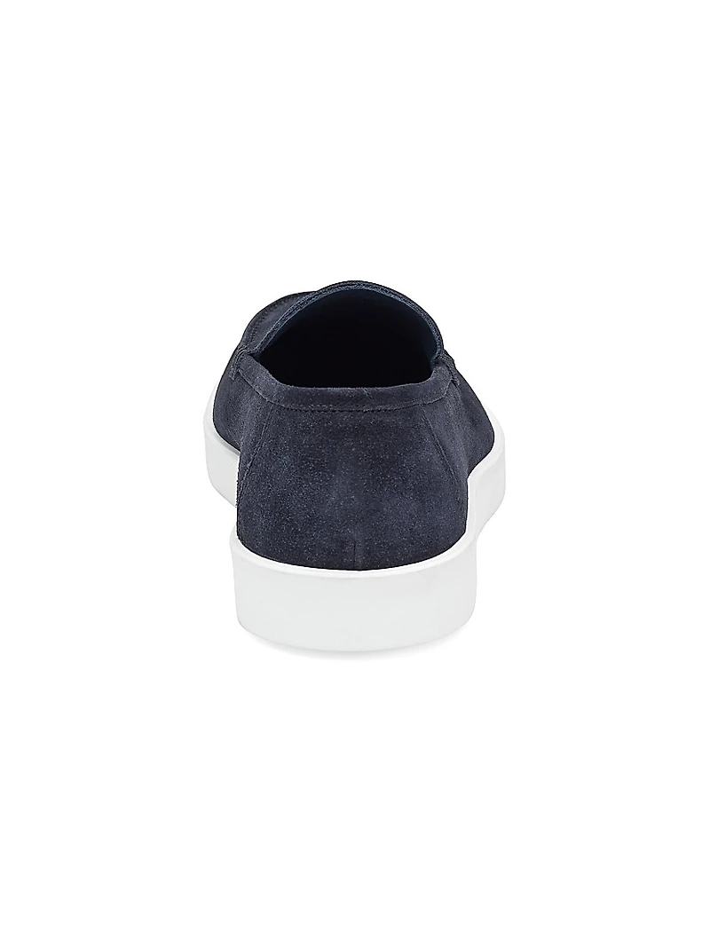 Bolivar Venetian Suede Loafers