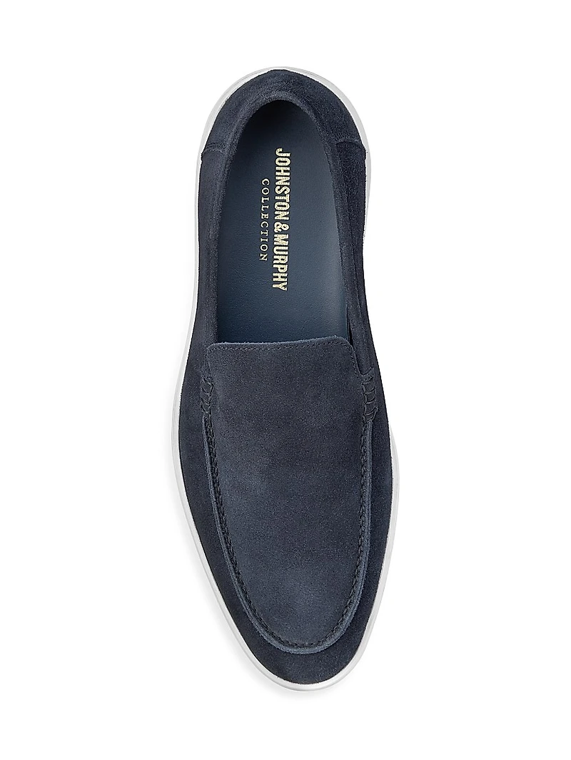 Bolivar Venetian Suede Loafers