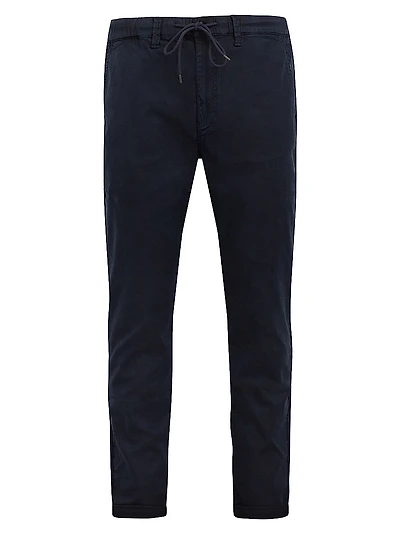 Laird Drawstring Straight-Leg Pants