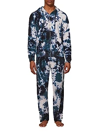 Jibe Tie-Dye Cotton Hoodie