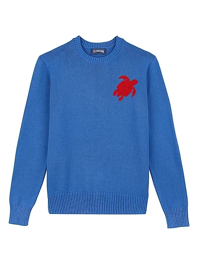 Rayol Logo Cotton-Blend Crewneck Sweater