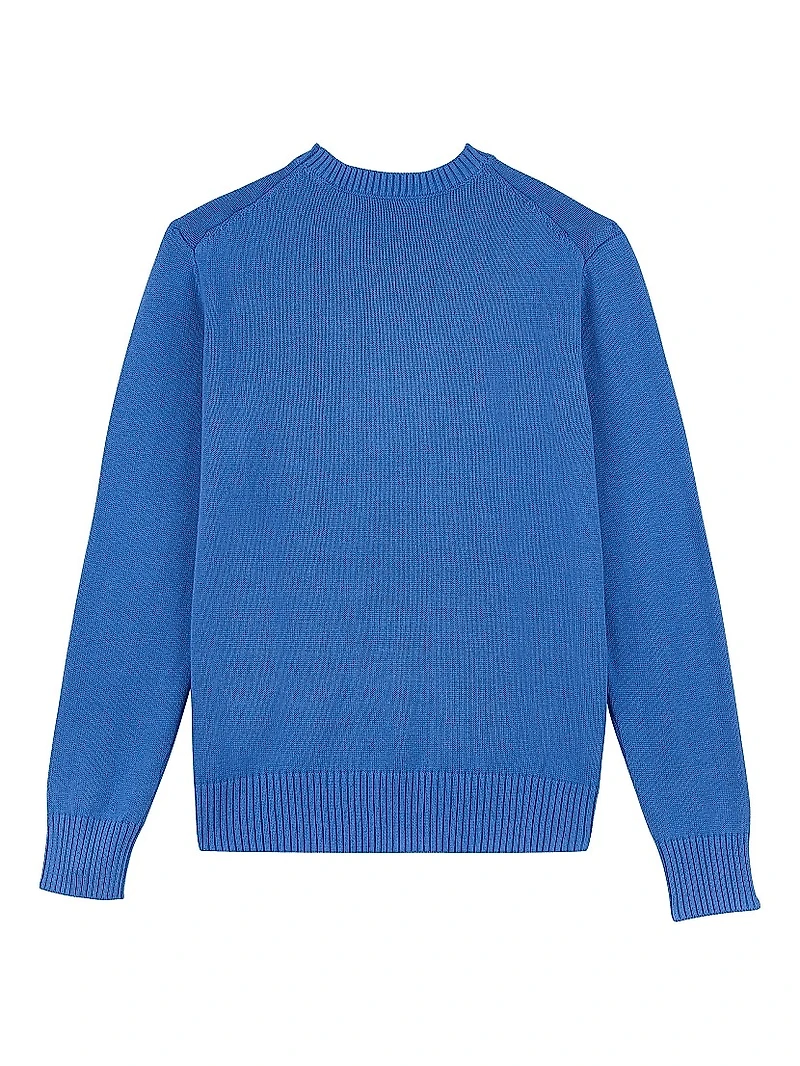 Rayol Logo Cotton-Blend Crewneck Sweater