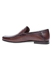 Paine Tumbled Leather Loafers