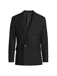 Pico Wool Double-Breasted Blazer