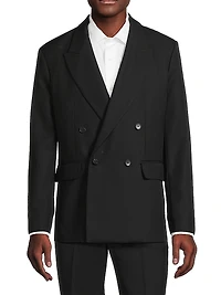 Pico Wool Double-Breasted Blazer