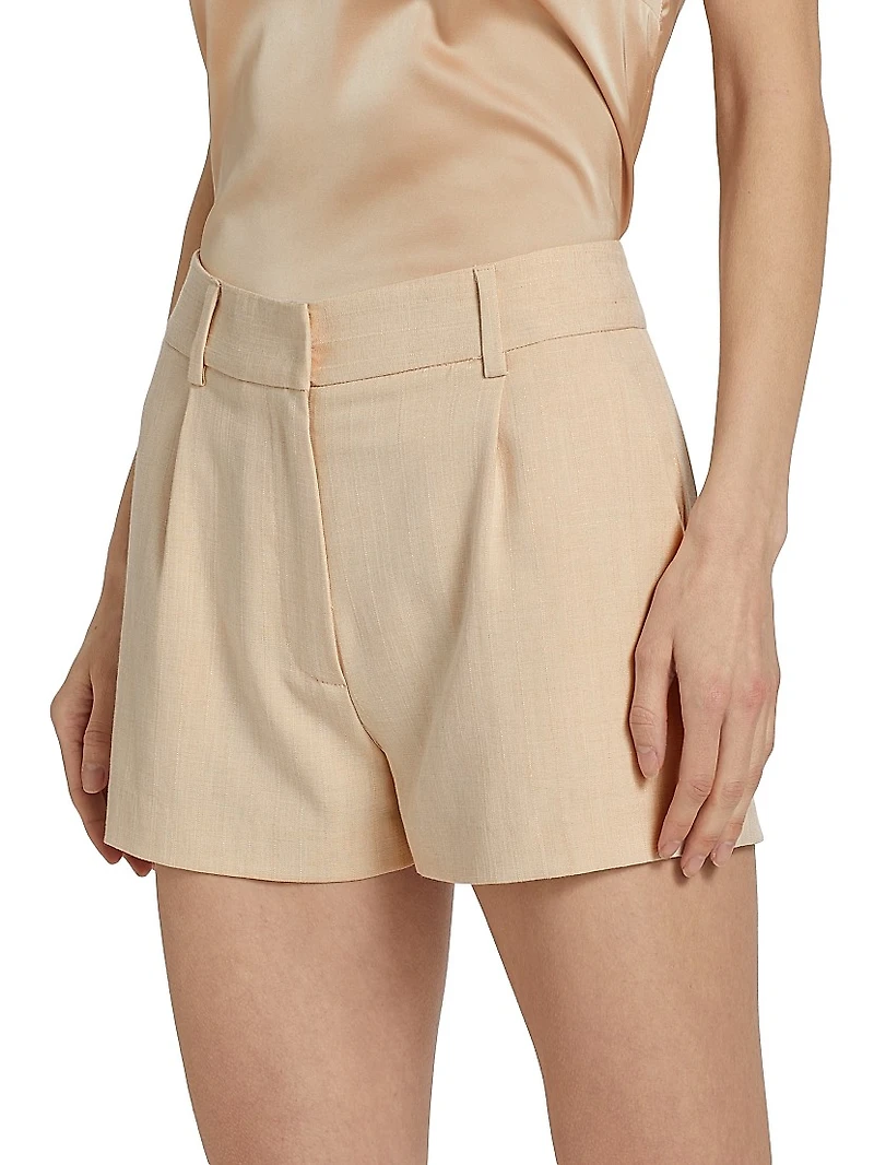 Mallory High-Rise Tailored Shorts