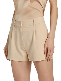 Mallory High-Rise Tailored Shorts