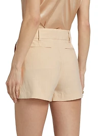 Mallory High-Rise Tailored Shorts