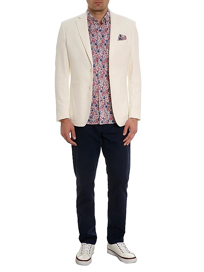 Johnson Cotton Two-Button Sport Coat