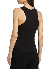 Lizzie Ribbed Jersey Tank