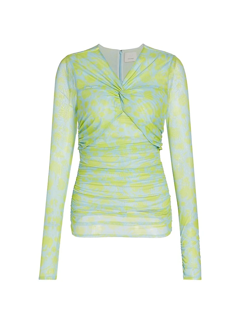 Aniya Ruched Jersey Top