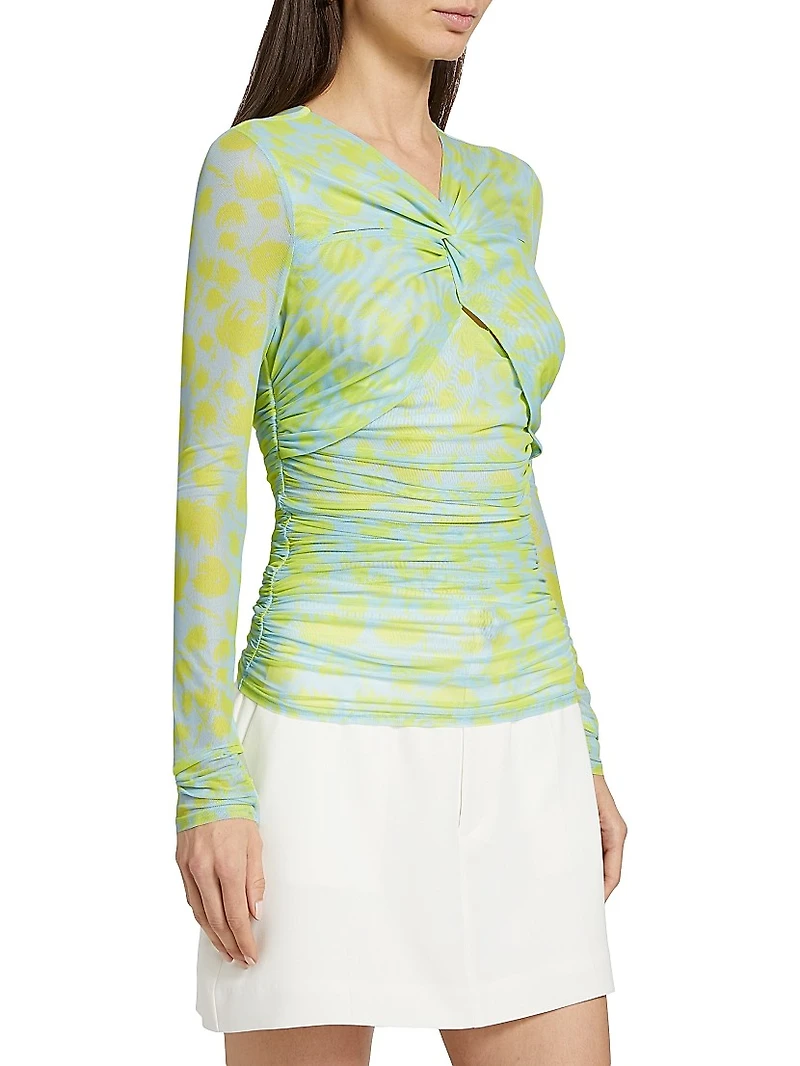 Aniya Ruched Jersey Top