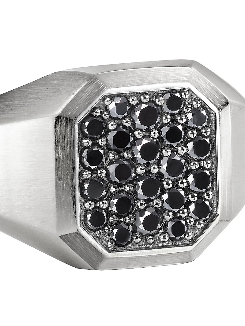 Streamline Signet Ring Sterling Silver