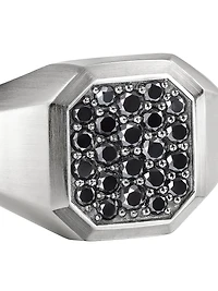 Streamline Signet Ring Sterling Silver