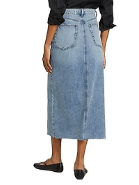 Clara Five-Pocket Midi-Skirt