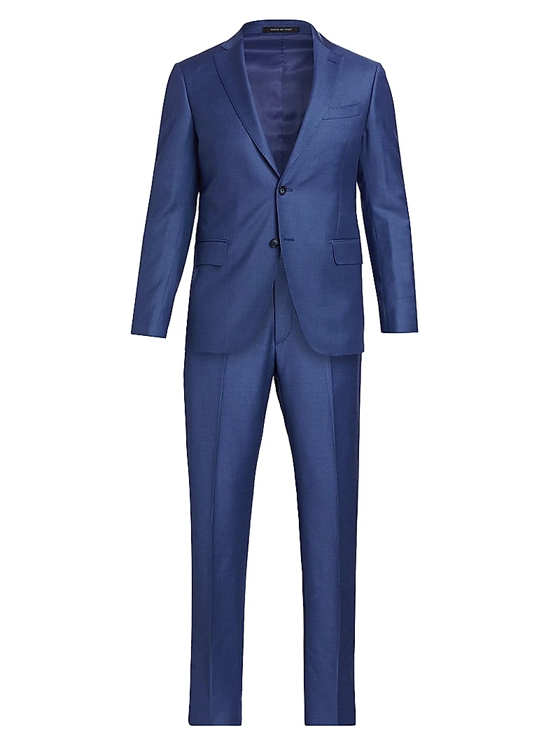 COLLECTION Nested Wool Suit