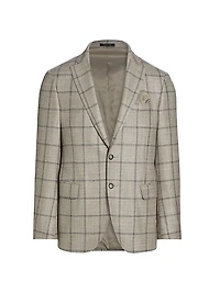 COLLECTION Plaid Wool-Blend Sportcoat