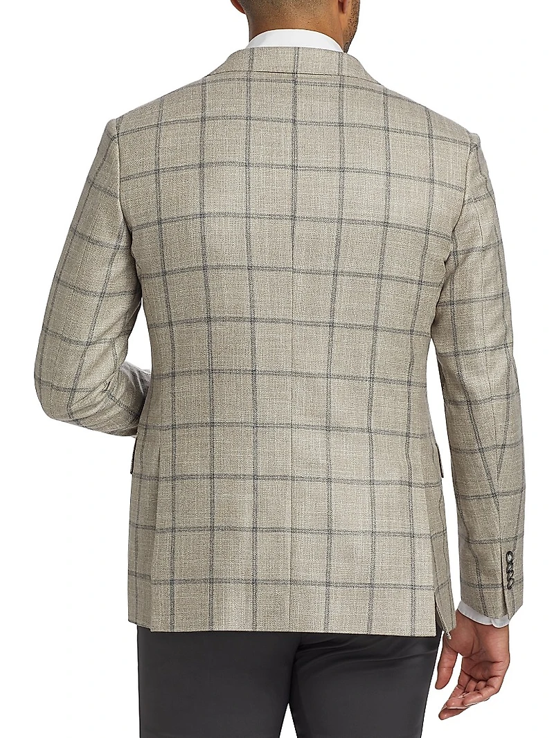 COLLECTION Plaid Wool-Blend Sportcoat
