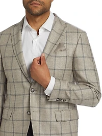 COLLECTION Plaid Wool-Blend Sportcoat