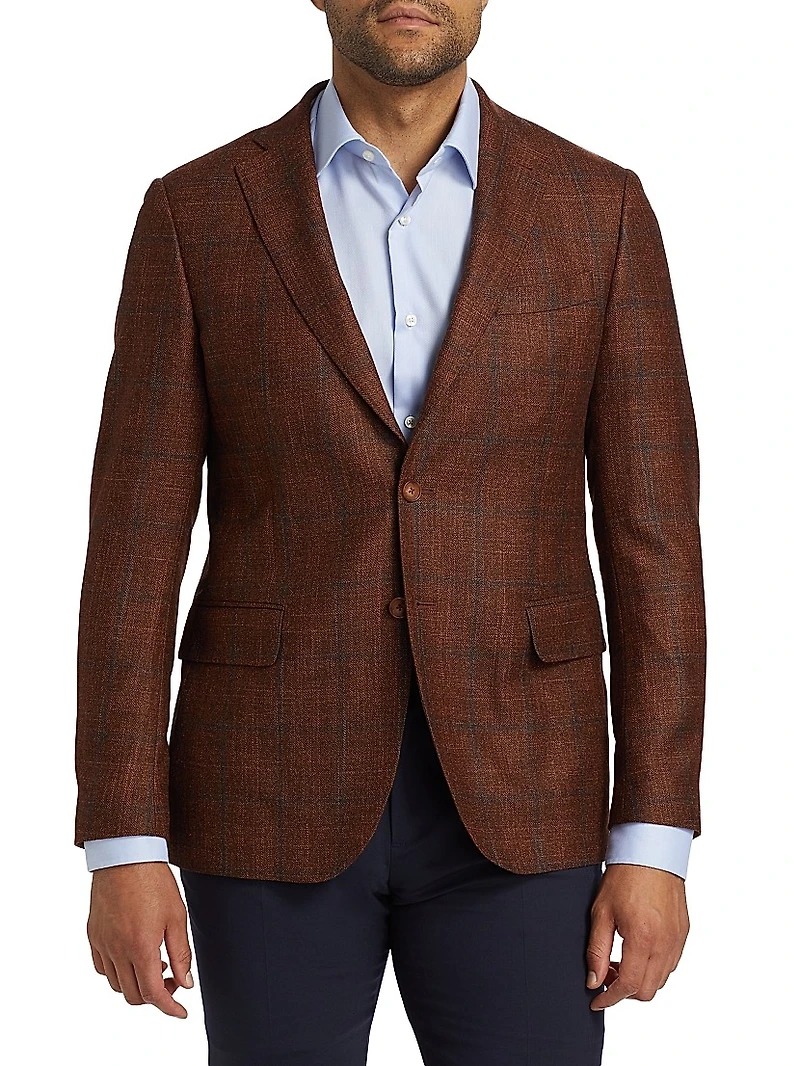 COLLECTION Plaid Sport Coat