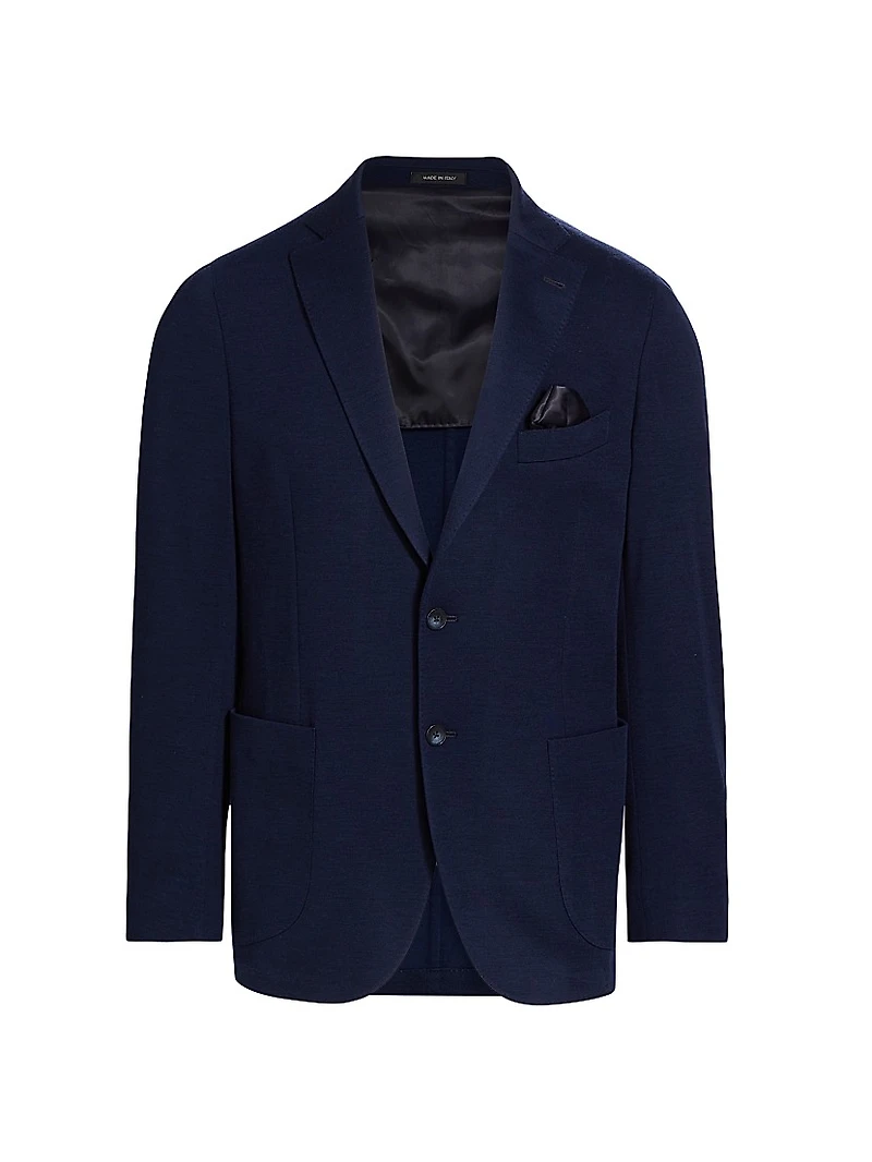 COLLECTION Wool Compact Knit Sport Coat