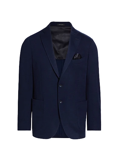 COLLECTION Wool Compact Knit Sport Coat