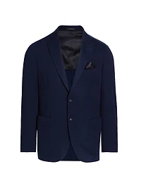 COLLECTION Wool Compact Knit Sport Coat