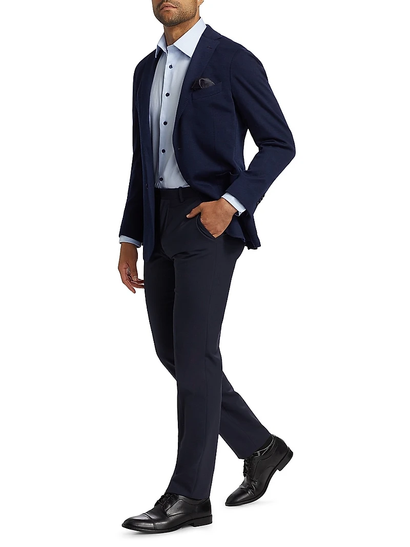COLLECTION Wool Compact Knit Sport Coat
