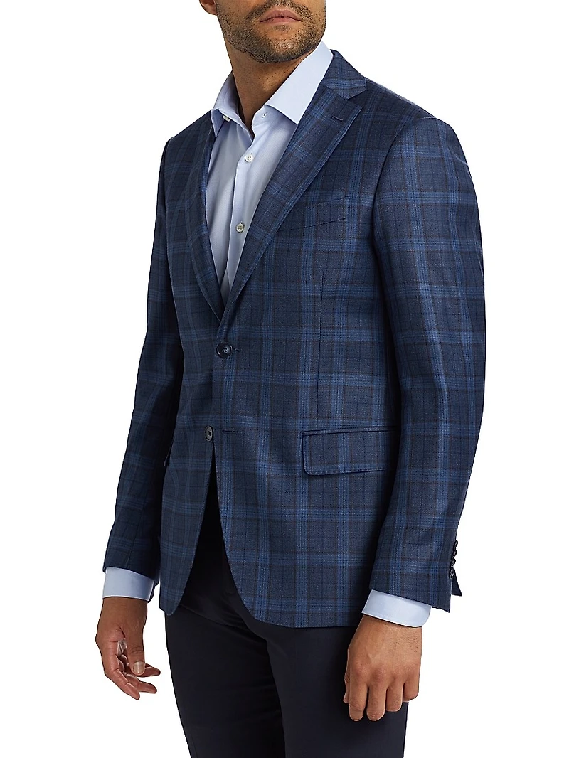 COLLECTION Plaid Sport Coat