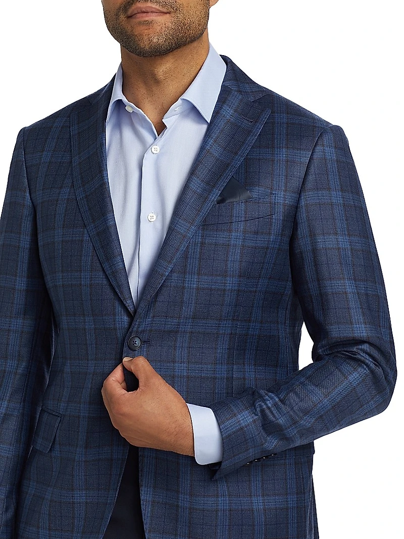 COLLECTION Plaid Sport Coat