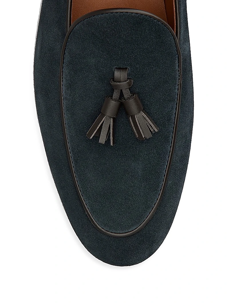 Tassel Leather Loafers